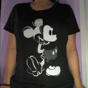 Disney Black Mickey Mouse Vintage Shirt